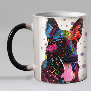 Ceramic Dog Mug | Heat Reveal