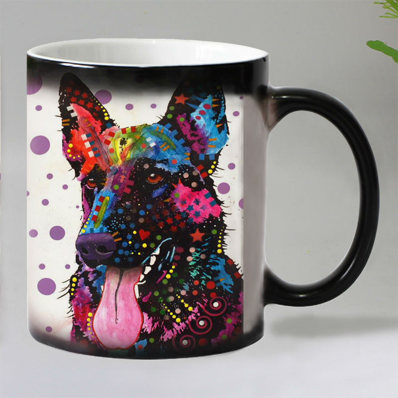 Ceramic Dog Mug | Heat Reveal