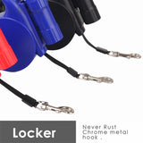 Pet/Dog Leash For Small/Mid size Dogs. Comes With LED Light And Cleanup Bag Holder