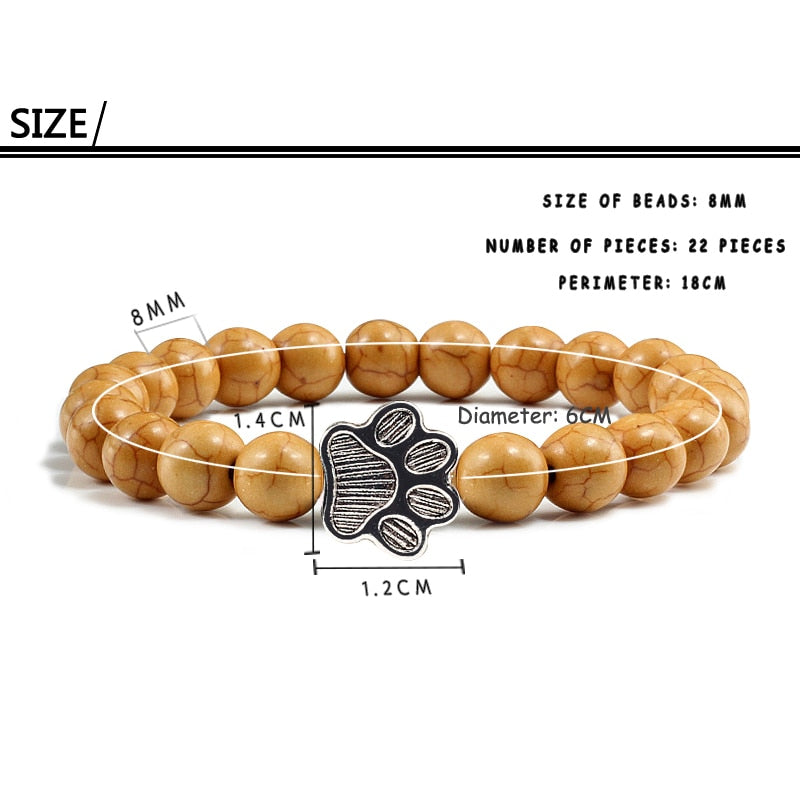 Dog Paw Bracelet